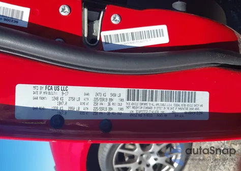 2018 Dodge Journey Gt из США, поврежденный, VIN 3C4PDCEG2JT141070